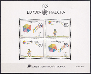 Мадейра, 1989, Европа, Дети, блок